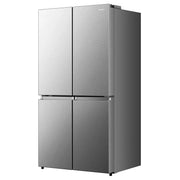 View Hisense 31.5 in. 17 cu. ft. Stainless Steel Counter Depth 4-Door Refrigerator with Triple-Zone Function image 4
