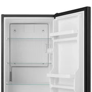 View Hisense 33 in. 3.3 cu ft. Black Compact Fridge with Reversible Curved Door image 4