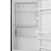 View Hisense 33 in. 3.3 cu ft. Black Compact Fridge with Reversible Curved Door image 6