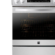 View Kenmore 30 in. 5 cu ft. Stainless Steel Digital Control Induction Range with True Convection and Air Fry image 6