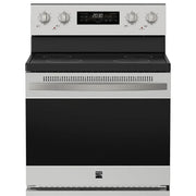 View Kenmore 30 in. 5 cu ft. Stainless Steel Electric 4 Burner True Convection Range with Air Fry image 4