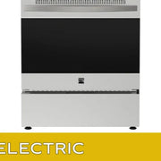 View Kenmore 30 in. 5 cu ft. Stainless Steel Electric 4 Burner True Convection Range with Air Fry image 5