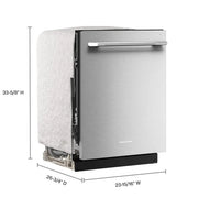 View KitchenAid 24 in Built-In Third Rack Dishwasher with ProDry System image 3