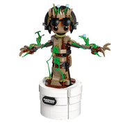 View LEGO Marvel Dancing Groot, Animated Guardians of the Galaxy Toy 76297 image 3