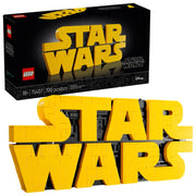 View LEGO Star Wars Brick-Built Star Wars Logo Sign 75407 image 1