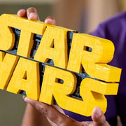 View LEGO Star Wars Brick-Built Star Wars Logo Sign 75407 image 3