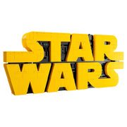 View LEGO Star Wars Brick-Built Star Wars Logo Sign 75407 image 4