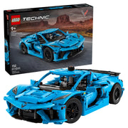 View LEGO Technic Chevrolet Corvette Stingray Blue 42217 image 1
