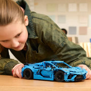 View LEGO Technic Chevrolet Corvette Stingray Blue 42217 image 2