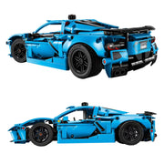 View LEGO Technic Chevrolet Corvette Stingray Blue 42217 image 3