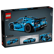 View LEGO Technic Chevrolet Corvette Stingray Blue 42217 image 6