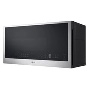 View LG 2.0 cu. ft. Smudge Resistant Stainless Steel Over-the-Range Microwave with EasyClean and WideView Window image 3