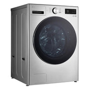 View LG 27 in. 5.8 cu ft. Graphite Steel Front Load Washer with AI DD and TurboWash image 3