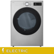 View LG 27 in. 7.4 cu ft. Graphite Steel Electric Dryer with AI Sensor Dry image 3