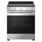 View LG 30 in 6.3 cu ft. Stainless Steel Electric Freestanding Range with True Convection and Air Fry image 1