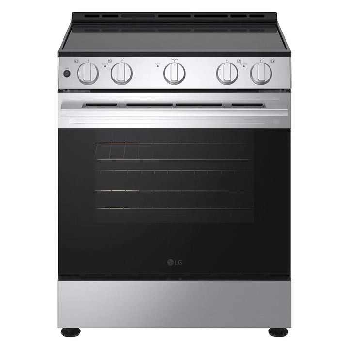 LG 30 in 6.3 cu ft. Stainless Steel Electric Freestanding Range with True Convection and Air Fry