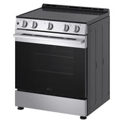 View LG 30 in 6.3 cu ft. Stainless Steel Electric Freestanding Range with True Convection and Air Fry image 5