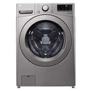 View LG 5.2 cu. ft. Graphite Steel Ultra Large Capacity Front Load Washer with 6Motion Technology image 1