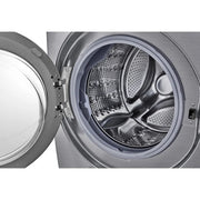 View LG 5.2 cu. ft. Graphite Steel Ultra Large Capacity Front Load Washer with 6Motion Technology image 4