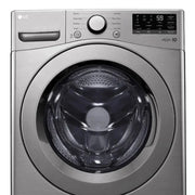 View LG 5.2 cu. ft. Graphite Steel Ultra Large Capacity Front Load Washer with 6Motion Technology image 5