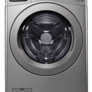 View LG 5.2 cu. ft. Graphite Steel Ultra Large Capacity Front Load Washer with 6Motion Technology image 6