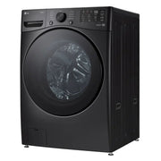 View LG 5.2 cu ft. Midnight Black Smart Front Load Washer with AI Direct Drive image 4
