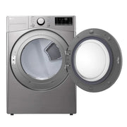 View LG 7.4 cu ft. Graphite Steel Electric Ultra Large Capacity Dryer with SmartDiagnosis image 1