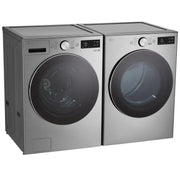 View LG Laundry Bundle 5.8 cu ft. Front Load Washer and 7.4 cu ft. Electric Dryer image 3