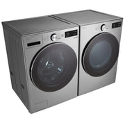 View LG Laundry Bundle 5.8 cu ft. Front Load Washer and 7.4 cu ft. Electric Dryer image 4