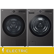 View LG Laundry Bundle 5.8 cu ft. Front Load Washer and 7.8 cu ft. Electric Ventless Dryer image 2