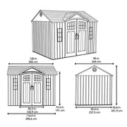 View Lifetime 10 Ft. x 8 Ft. Outdoor Storage Shed image 3