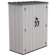 View Lifetime Vertical Storage Shed with Shelves image 1