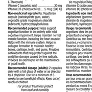 View Magtein Magnesium L-Threonate 100 Vcaps image 6