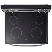 View Midea 30 in. 5.1 cu.ft. Freestanding 4-Element Range with Storage Drawer image 4