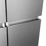 View Midea 33 in. 22.8 cu ft. Stainless Steel Counter Depth Bottom Mount Refrigerator with Auto Ice Maker in Freezer image 6