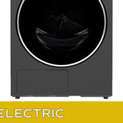 View Midea 4.4 cu. ft. Graphite Steel Electric Ventless Dryer with Heat Pump and Stacking Kit image 5