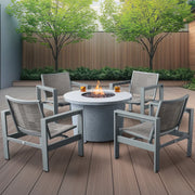 View Milo 5-piece Patio Seating Set with Fire Table image 1