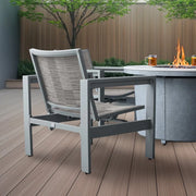 View Milo 5-piece Patio Seating Set with Fire Table image 3