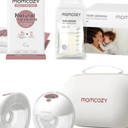 View Momcozy Smart Breast Pump + Milk Storage Bags + Breast Pump Wipes image 3