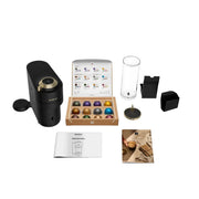 View Nespresso Vertuo Pop+ Deluxe Coffee and Espresso Machine by Breville with Aeroccino with $25 Nespresso Coffee Credit, Matte Black and Gold image 2