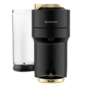 View Nespresso Vertuo Pop+ Deluxe Coffee and Espresso Machine by Breville with Aeroccino with $25 Nespresso Coffee Credit, Matte Black and Gold image 3