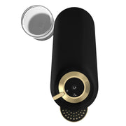 View Nespresso Vertuo Pop+ Deluxe Coffee and Espresso Machine by Breville with Aeroccino with $25 Nespresso Coffee Credit, Matte Black and Gold image 4