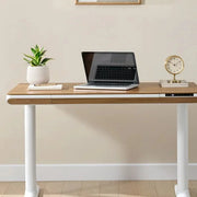 View Nico Case 117 cm (46.1 in.) Height Adjustable Lift Desk, White Frame image 3