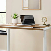 View Nico Case 117 cm (46.1 in.) Height Adjustable Lift Desk, White Frame image 4
