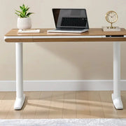 View Nico Case 117 cm (46.1 in.) Height Adjustable Lift Desk, White Frame image 5