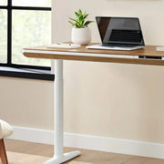 View Nico Case 117 cm (46.1 in.) Height Adjustable Lift Desk, White Frame image 6