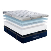 View Novaform ComfortGrande Plus Advanced 35.5 cm (14 in.) Gel Memory Foam King Mattress image 1