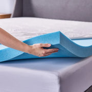 View Novaform ComfortLuxe Plus Gel Memory Foam 3-inch Mattress Topper image 4