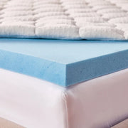 View Novaform Pillow Top Plus Gel Memory Foam 4-inch Mattress Topper image 2