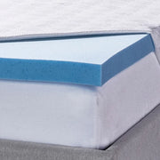 View Novaform Pillow Top Plus Gel Memory Foam 4-inch Mattress Topper image 6